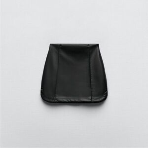 Zara Leather Skirt